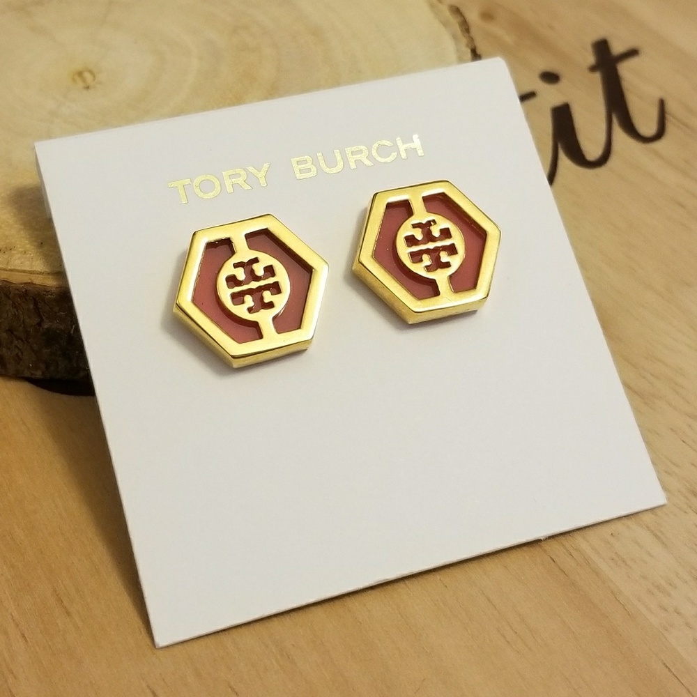 Tory Burch Caroline stud earrings